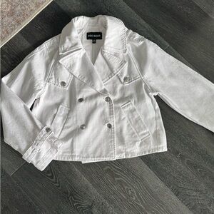 Steve Madden Cream Denim Jacket
